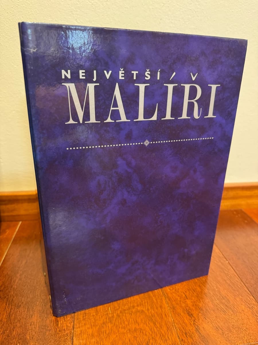 Největší malíři – sbírka časopisů ve dvou šanonech