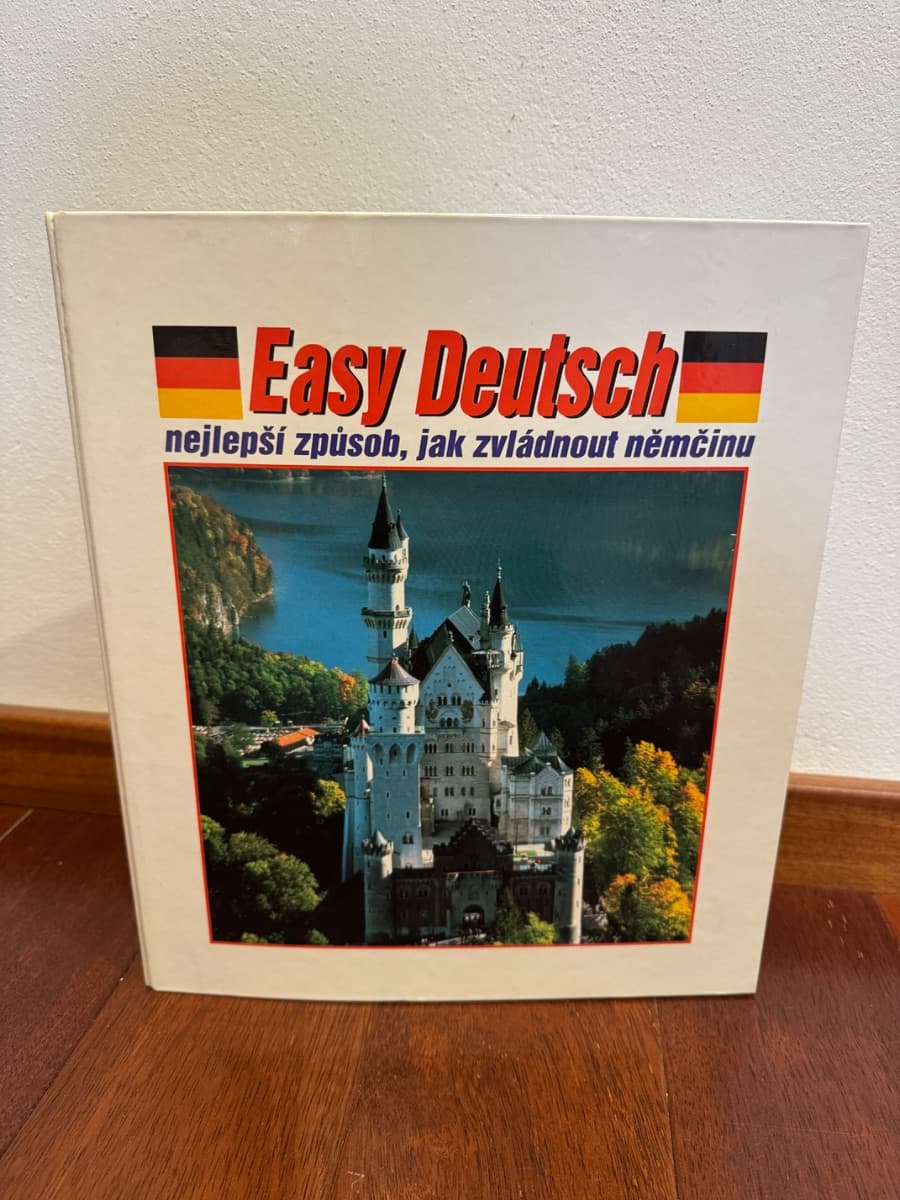 Easy Deutsch – kurz němčiny, 5 šanonů s kazetami